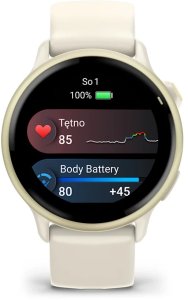 Zegarek sportowy Garmin Vivoactive 6 Kremowy  (010-02985-01) 4