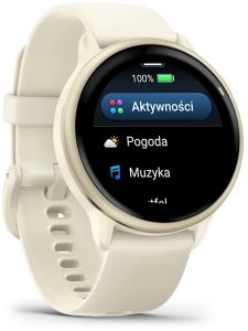 Zegarek sportowy Garmin Vivoactive 6 Kremowy  (010-02985-01) 5