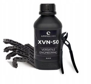 Derva 3D spausdinimui XVN-50 (inžinerinė) 1L juoda AMERALABS 1
