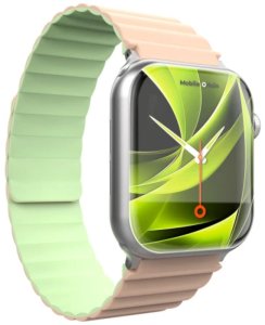 Mobile Origin Magnetic Watch Strap II, pink/light green - Apple Watch 49mm/46mm/45mm/44mm 1