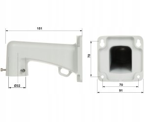 Kamera IP Dahua Technology KAMERA IP OBROTOWA ZEWNĘTRZNA SD3D416NB-GNY WizSense - 4 Mpx 5 ... 80 mm DAHUA 5