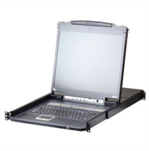ATEN CL5708iM Przełącznik KVM LCD Over IP, USB-PS/2, VGA, 8 portów, UK-Layout 1