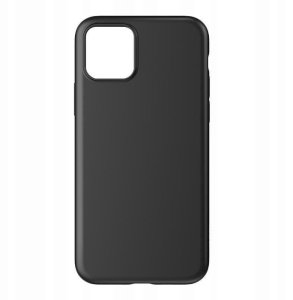 Soft Case żelowe elastyczne etui pokrowiec do iPhone 11 czarny 1