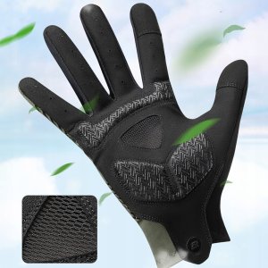 RockBros Rękawiczki rowerowe Rockbros wiosna/lato/jesień, pełne, rozmiar: XXL - czarne 5