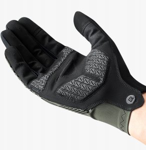 Rękawiczki rowerowe Rockbros wiosna/lato/jesień, pełne, rozmiar: L - czarne 6
