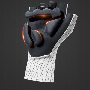 Rękawiczki kolarskie Rockbros szosowe rozmiar: XL - biało-czarne 5