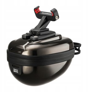 Torba podsiodłowa Rockbros sztywna, hard shell, kompaktowa, pojemność 0,4l - czarna 1