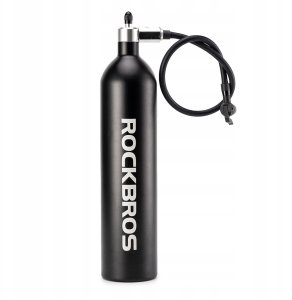 Zbiornik ciśnieniowy Rockbros do pompowania opon bezdętkowych tubeless 200 PSI 1.2l - czarny 4
