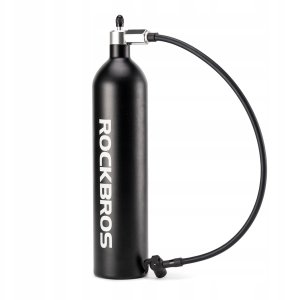 Zbiornik ciśnieniowy Rockbros do pompowania opon bezdętkowych tubeless 200 PSI 1.2l - czarny 5