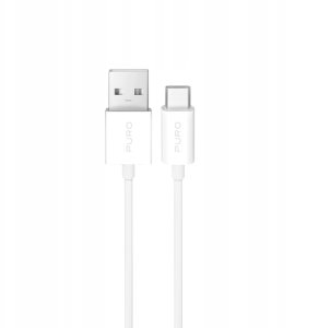 Kabel Puro 10W TPE USB-A - USB-C 2m - biały 1