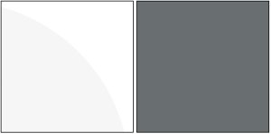 Szafka dolna kuchenna z szufladą MODENA MD13/D40S1 biały połysk / grafit 3