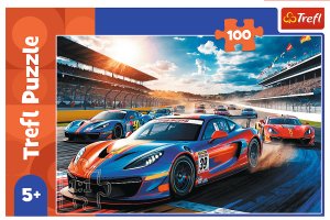 Trefl Puzzle Szybka wyścigówka 100 elementów (17403) 2
