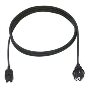 Kabel zasilający BACHMANN H05RR-F 3G1.0mm 2m, wtyczka CEE7/7 C15a 1