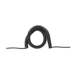 Kabel spiralny BACHMANN 1,5m-6m sw 0,2m prosty, H05VV-F 3G1,5mm. obustronnie cięty 1