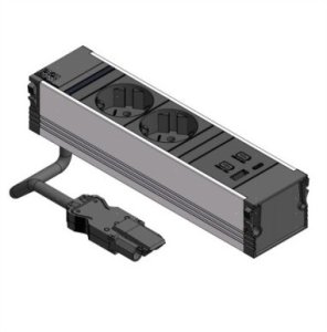 BACHMANN CONI 2x styk uziemiający 3x ABD, czarny 1