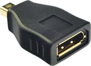 Adapter AV Lindy DisplayPort Mini - DisplayPort czarny (41077) 2