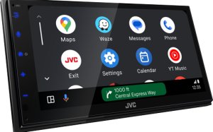 JVC KW-M595DBT radio samochodowe Czarny Wi-Fi 22 W Bluetooth 3