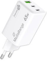 MediaRange MRMA116-2 ładowarka do urządzeń przenośnych Smartfon, Tablet Biały Prąd przemienny Szybkie ładowanie Wewnętrzna 5