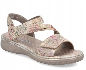 Rieker Sandals 60464-90 Beżowe 38 7