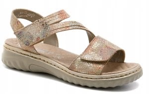Rieker Sandals 60464-90 Beżowe 37 1