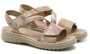 Rieker Sandals 60464-90 Beżowe 39 6