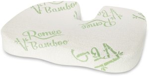 Poszewka na podkładkę ergonomiczną do siedzenia Memory Bamboo poduszkę podwyższającą 45x36 cm 2