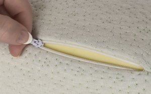 Poszewka na poduszkę podróżną Memory Bamboo rogal 32x30 cm 3