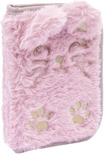 Piórnik z wyposażeniem 22el futrzany pluszowy kotek Fuffy Kitty AC11 ASTRA 4