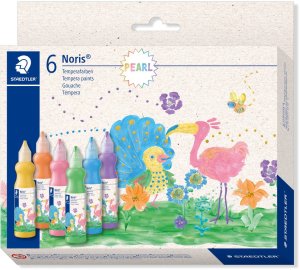 STAEDTLER Temperafarbe Pearl Noris 6St FS 1