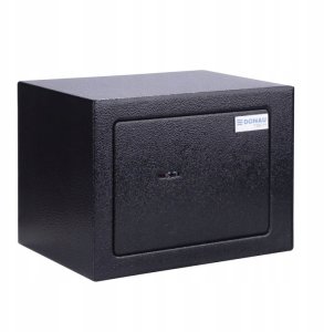 Sejf manualny DONAU TECH, 230x170x170 mm, czarny 4