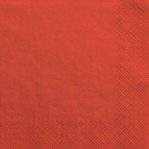 Serwetki AFH AHA, 2-warstwowe, składanie 1/4, 33x33cm, 250 szt., czerwone 3