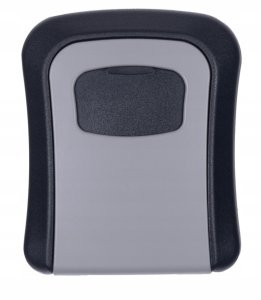 Skrytka na klucze DONAU TECH, 115x95x40 mm, czarno-srebrna 3