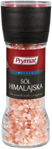 Sól himalajska PRYMAT, młynek, 110g 2