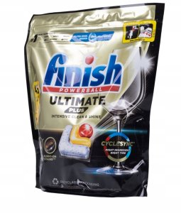Finish Tabletki do zmywarki FINISH Ultimate Plus, 45 szt., lemon 2