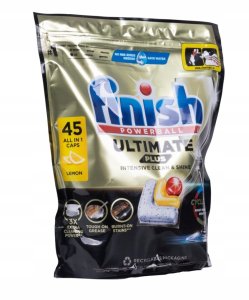 Finish Tabletki do zmywarki FINISH Ultimate Plus, 45 szt., lemon 6