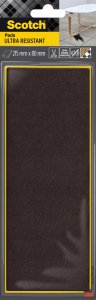 Ultra odporna podkładka filcowa SCOTCH, prostokąt, 215x80mm, 1 szt., czarny 1