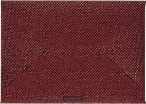 Zestaw kolekcjonerski MOLESKINE Shine, teczka + pióro wieczne Kaweco + niedatowany planer, metaliczny czerwony 3