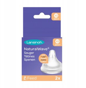 LANSINOH-SMOCZEK NATURALWAVE XS 2SZT 1
