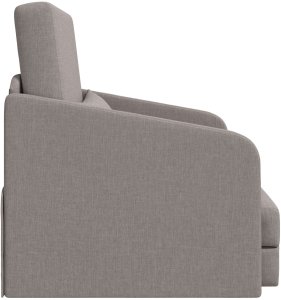 vidaXL Sofa Łóżko na Podłodze Taupe Poliester Sofa Łóżko Prostokątna 6