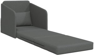 vidaXL Sofa Ciemnoszary Tkanina 200 x 60 x 62 cm Trwała 4