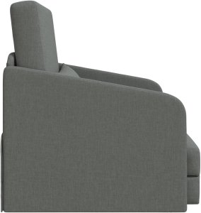 vidaXL Sofa Ciemnoszary Tkanina 200 x 60 x 62 cm Trwała 6
