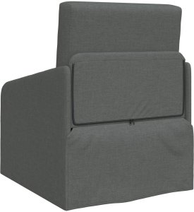vidaXL Sofa Ciemnoszary Tkanina 200 x 60 x 62 cm Trwała 7