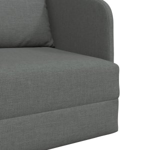 vidaXL Sofa Ciemnoszary Tkanina 200 x 60 x 62 cm Trwała 9