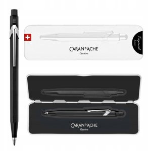 Ołówek automatyczny CARAN D'ACHE Fixpencil, 3mm, w pudełku, czarny 4