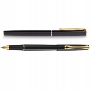 Pióro kulkowe DIPLOMAT Traveller czarne/złote 3