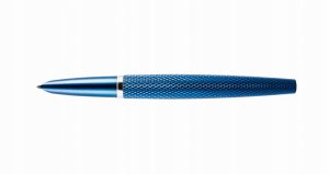 Pióro wieczne DIPLOMAT Viper, guilloche, F, niebieskie 1