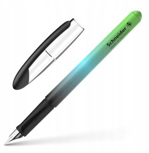 Pióro wieczne SCHNEIDER Voyage Ombre, M, czarno-zielone 5