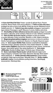 Scotch Podkładki przylepne SCOTCH, samoprzylepne, okrągłe, 13mm, 25 szt., beżowe 2