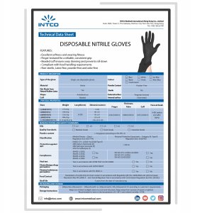 Clara Rękawice nitrylowe bezpudrowe CLARA, 100 szt., rozmiar XL, czarne 9