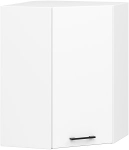 WISZĄCA SZAFKA KUCHENNA NAROŻNA OLIWIA W 60/60cm H720 BIAŁA 1